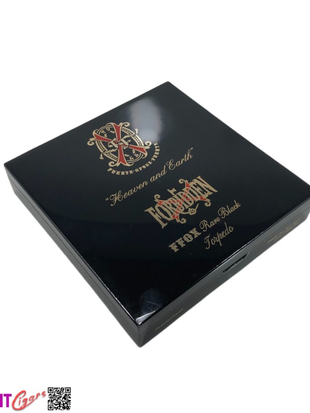 Arturo Fuente Opus X Forbidden Torpedo Empty Wooden Cigar Box 8x8.25x1.5